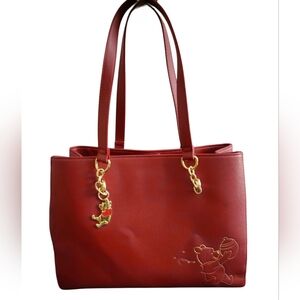Loungefly x Disney Red "Winnie The Pooh" Tote Bag